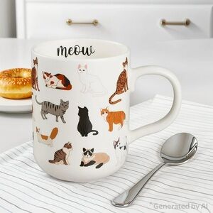 Cat Mug ( 16 oz )